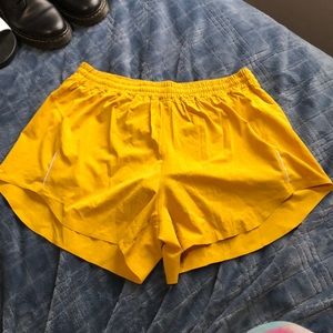 Marigold / Yellow Lululemon Shorts